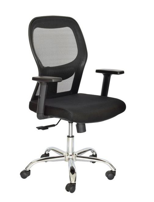 SILLA DE OFICINA GERENCIAL ERGONÓMICA - NORUEGA NEGRO
